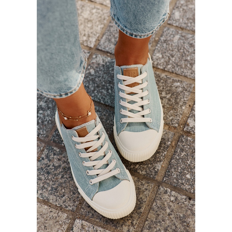 Big Star RR274796 Women's Material Sneakers blå 1