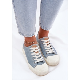 Big Star RR274796 Women's Material Sneakers blå 2