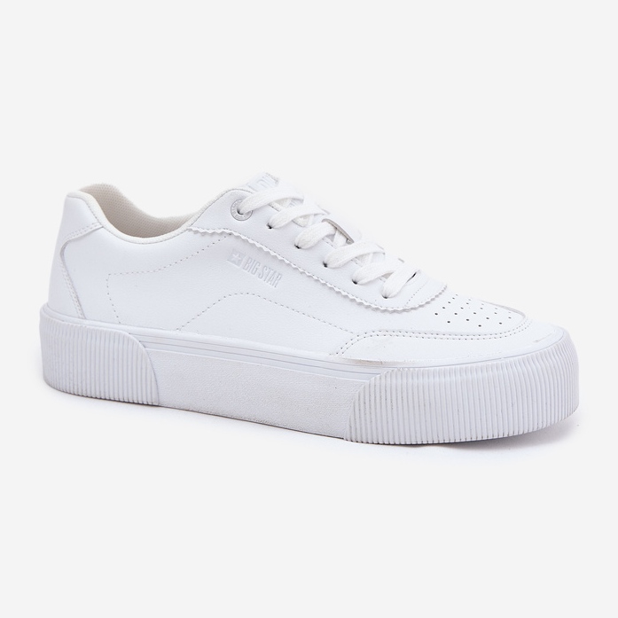 Low Eco Leather Sneakers Big Star RR274303 Hvid 2