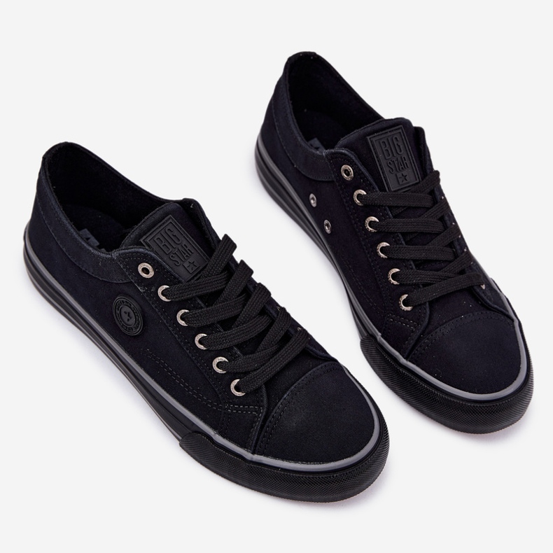 Big Star RR174338 Materiale Materiale Sneakers sort 2