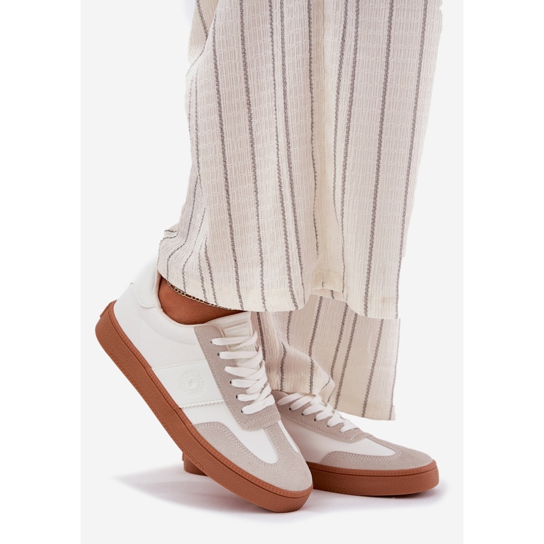 Big Star Kvinders store stjerne sports -sneakers RR274804 Hvid 1