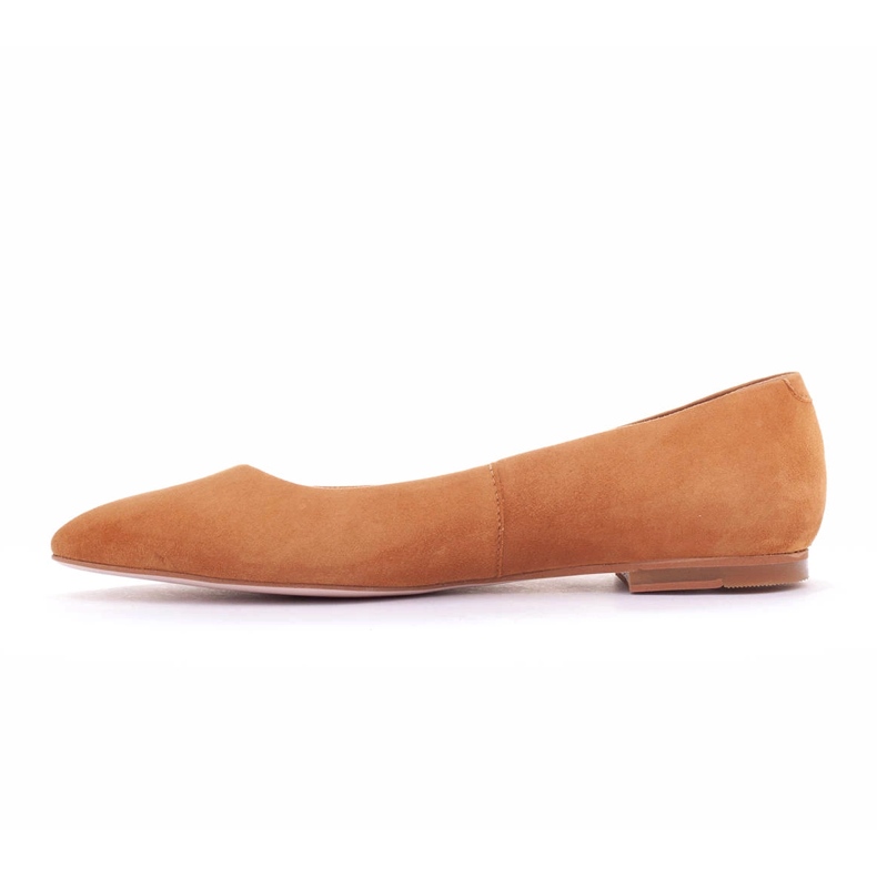 Marco Shoes Women's Leather Ballerinas 1964p-043-1 Beige 2