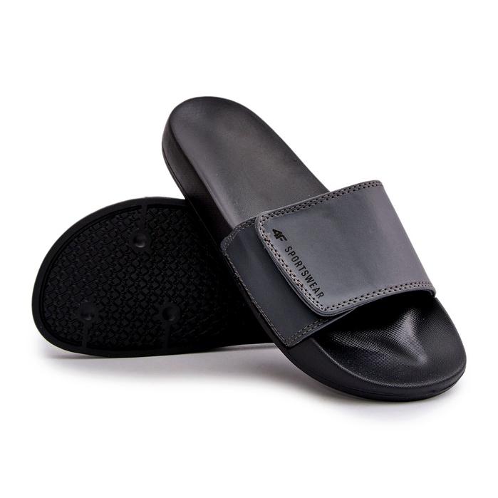 Herre-flip-flops 4FMM00FFLIM032-25S Grå 3