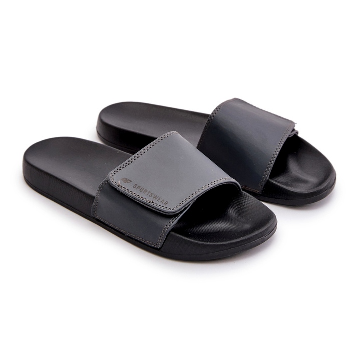 Herre-flip-flops 4FMM00FFLIM032-25S Grå 1