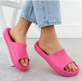 Kvinders lyserøde lyserøde pool flip flops zaxy RR285054 4