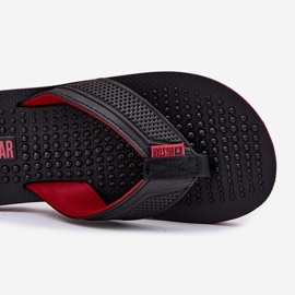 Big Star Mænds flip -flops store stjerne RR174441 sort 3