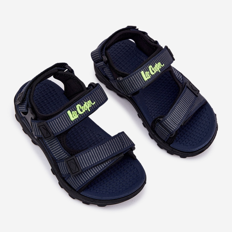 Børns sandaler Lee Cooper LCW-25-34-3569K Navy Blue blå 2