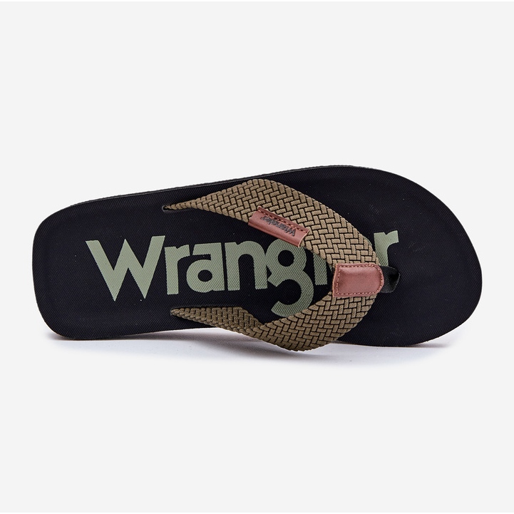 Mænds flip -Flops Wrangler Zane Flipflop Men Low 20251044.20251044.57b Green grøn 1