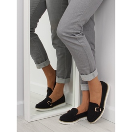 Sorte loafers til kvinder 7210 Sort 2