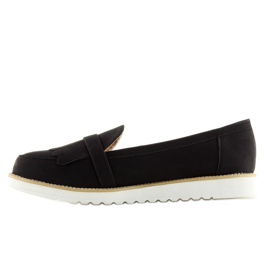 Sorte loafers til kvinder 7210 Sort 1