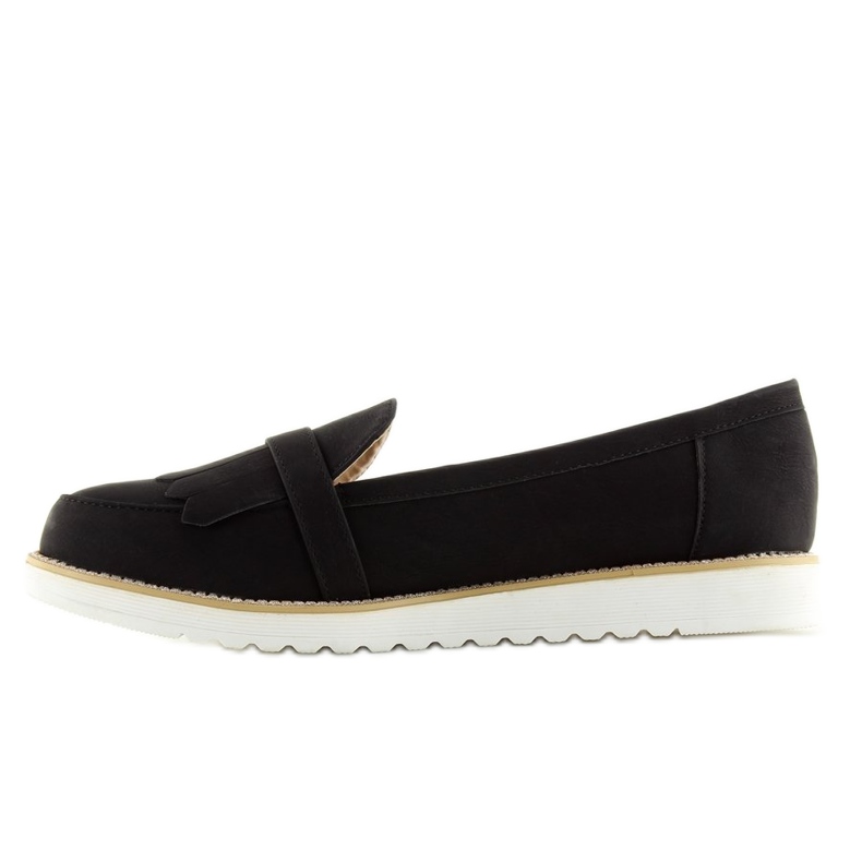 Sorte loafers til kvinder 7210 Sort 1