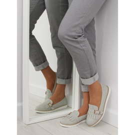 Grå Dame loafers 7210 Grå 2