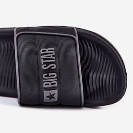 Big Star Mænds store stjerne RR174A043 Sort flip -flops 2