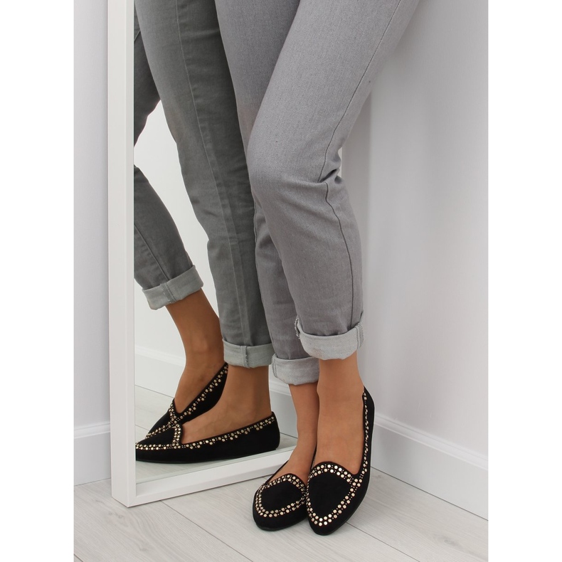 Sorte loafers lordsy 1389 Sort 1