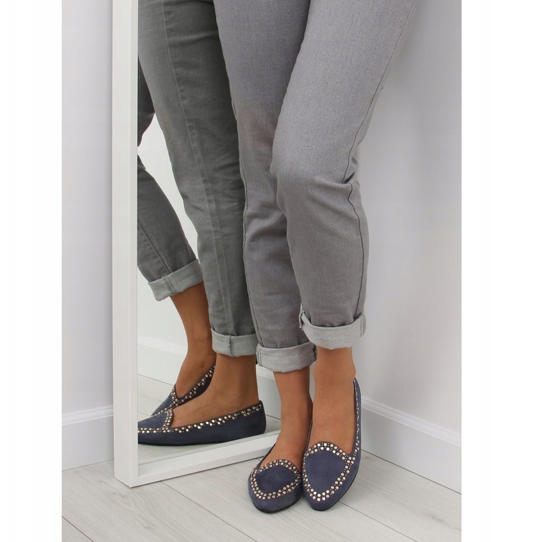 Loafers lordsy marineblå 1389 Navy 1