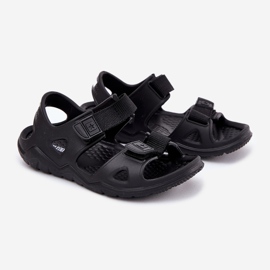Big Star RR374513 Sort skum sandaler 1