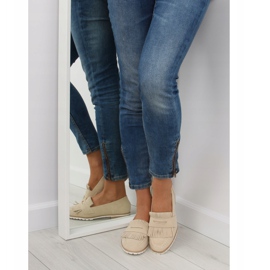 Kvinder beige loafers 1174 Beige 1