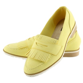 Gule gule loafers til kvinder 2