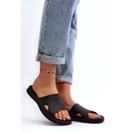 News Klassiske kvinders sorte pool flip flops 1