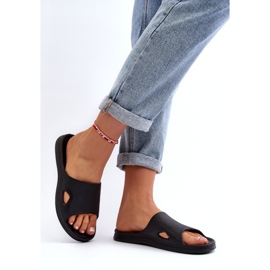 News Klassiske kvinders sorte pool flip flops 2