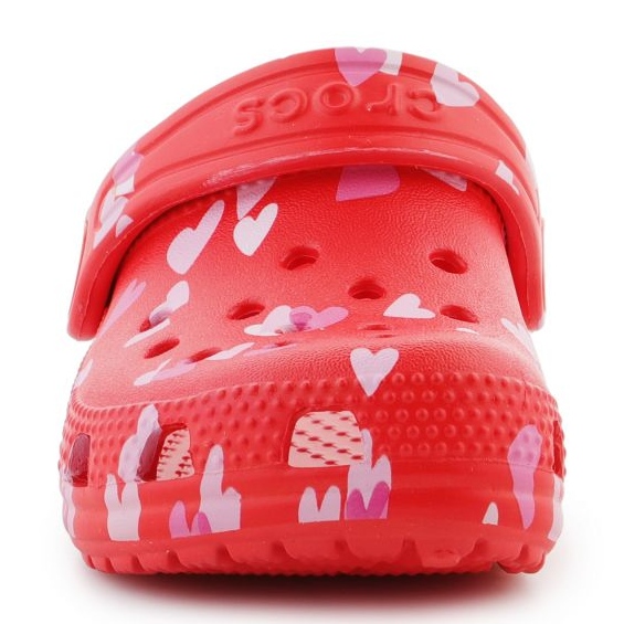 Crocs Classic Vday-tilstopning T 209755-6ZR Flip-FLOPS rød 1