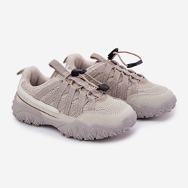 Inna Børns sneakers med lysbille beige 1