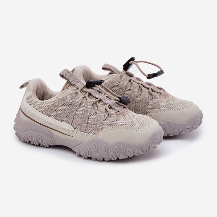 Inna Børns sneakers med lysbille beige 2