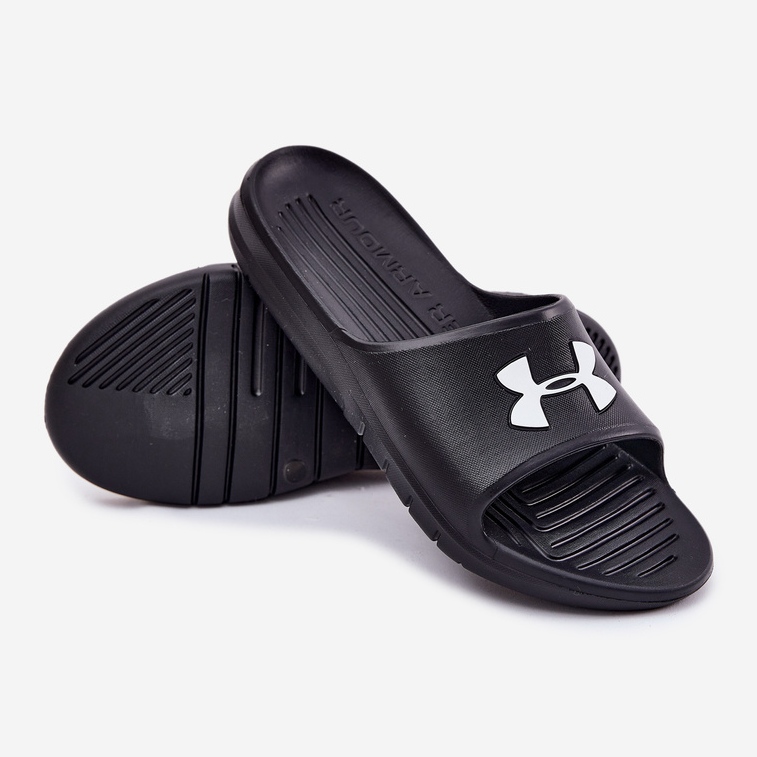 Under Armour Mænds hjemmesko under Armor 3021286-001 sort 2