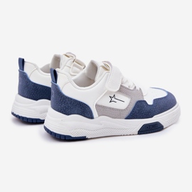 Letvægt baby sneakers Big Star RR374053 Hvid og blå 2