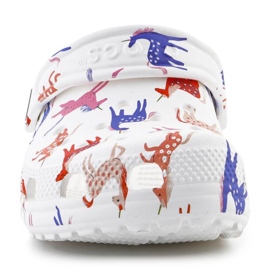 Crocs Classic Character Print-tilstopning 209695-9CD Flip-FLOPS hvid 1