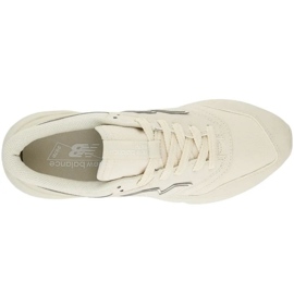 Kvinders sneakers New Balance 997 Beige Suede Sports Shoes (U997RME) 1