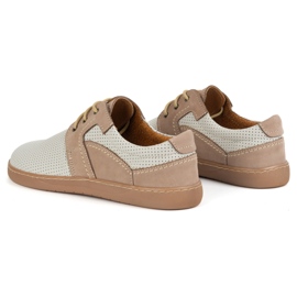 Olivier Barfodede mænd beige 5