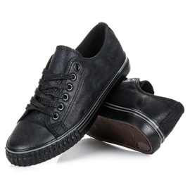 L&H Sorte sneakers 2