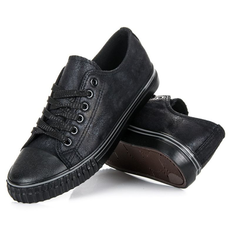L&H Sorte sneakers 2