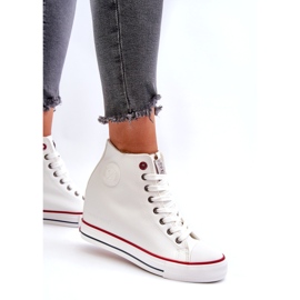 Kvinder Wedge Sneakers Cross Jeans NN2R4004 Hvid 3