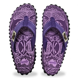 Japanese Gumbies Islander Flip-Flops Unisex Purple Signature Gu-FFISL151 lilla 1