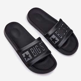 Big Star Mænds store stjerne RR174A053 Sorte hjemmesko 2