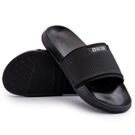 Lette flip-flops til mænd Big Star NN174694 Sort 3