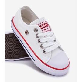Klassiske børnesneakers Big Star DD374160 Hvid 4