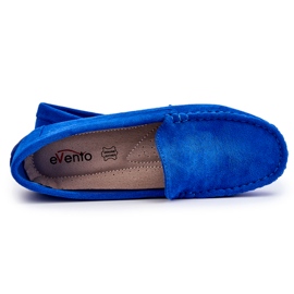 Evento Dame ruskind Loafers Blå Morreno 1