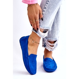 Evento Dame ruskind Loafers Blå Morreno 2
