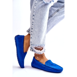 Evento Dame ruskind Loafers Blå Morreno 4