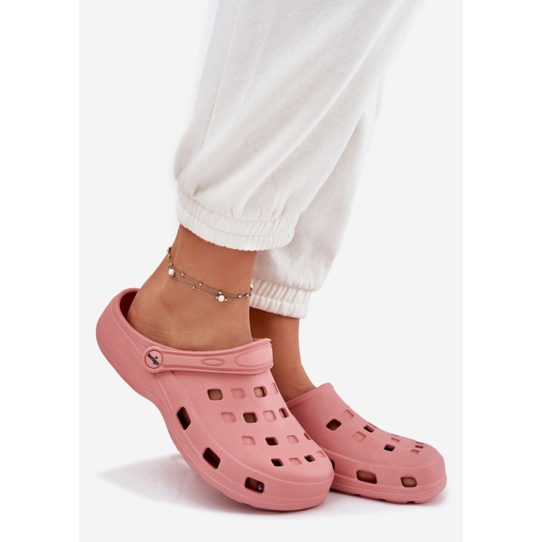 Lemigo 806 lyserød skum flops 1