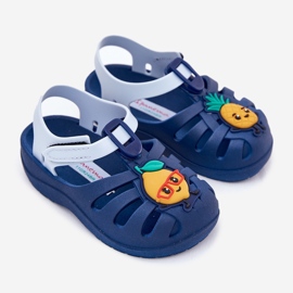 Velcro sandaler frugt 83615 ipanema sommer xiv baby marineblå blå 1