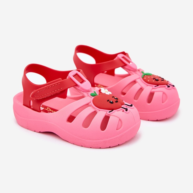 Velcro Børns sandaler Frugt 83615 Ipanema Summer XIV Pink-Red lyserød 1