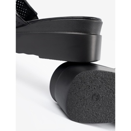 Seastar Sort flip -flops på Openwork -platformen 1