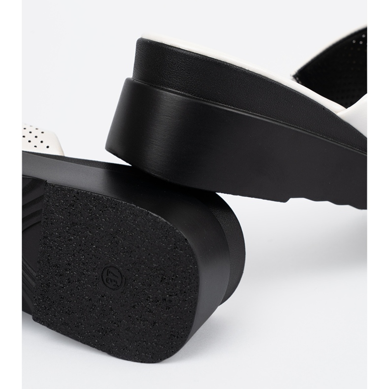 Seastar Hvid Openwork flip flops på platformen 1