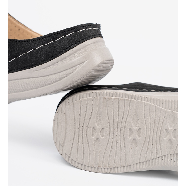 Seastar Sort komfortabel cut -out flip flops 1