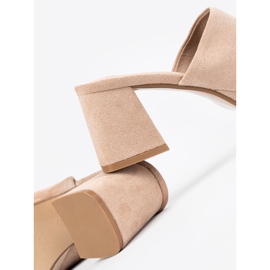 Seastar Beige kvinders høje hæle 1