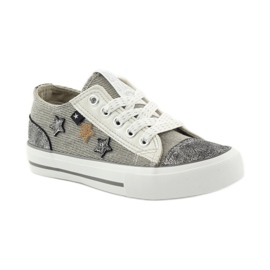 Big star 374069 sneakers med bund grå 1